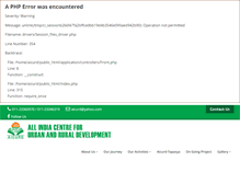 Tablet Screenshot of aicurd.com